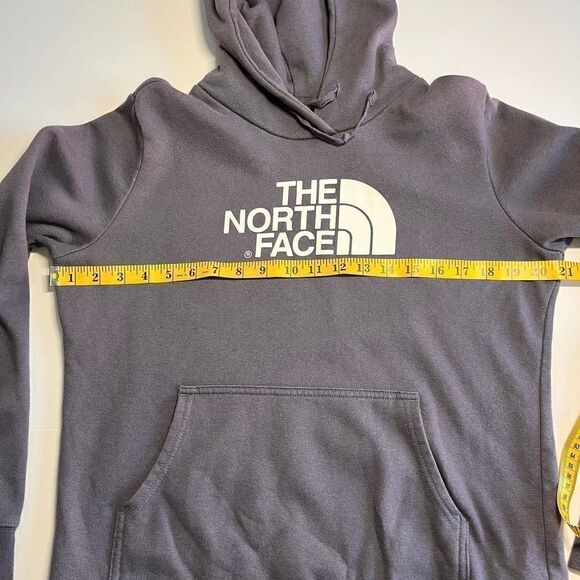 North Face Women's Half Dome Pullover Hoodie Size Medium Lunar Slate Lavender - Picture 5 of 11